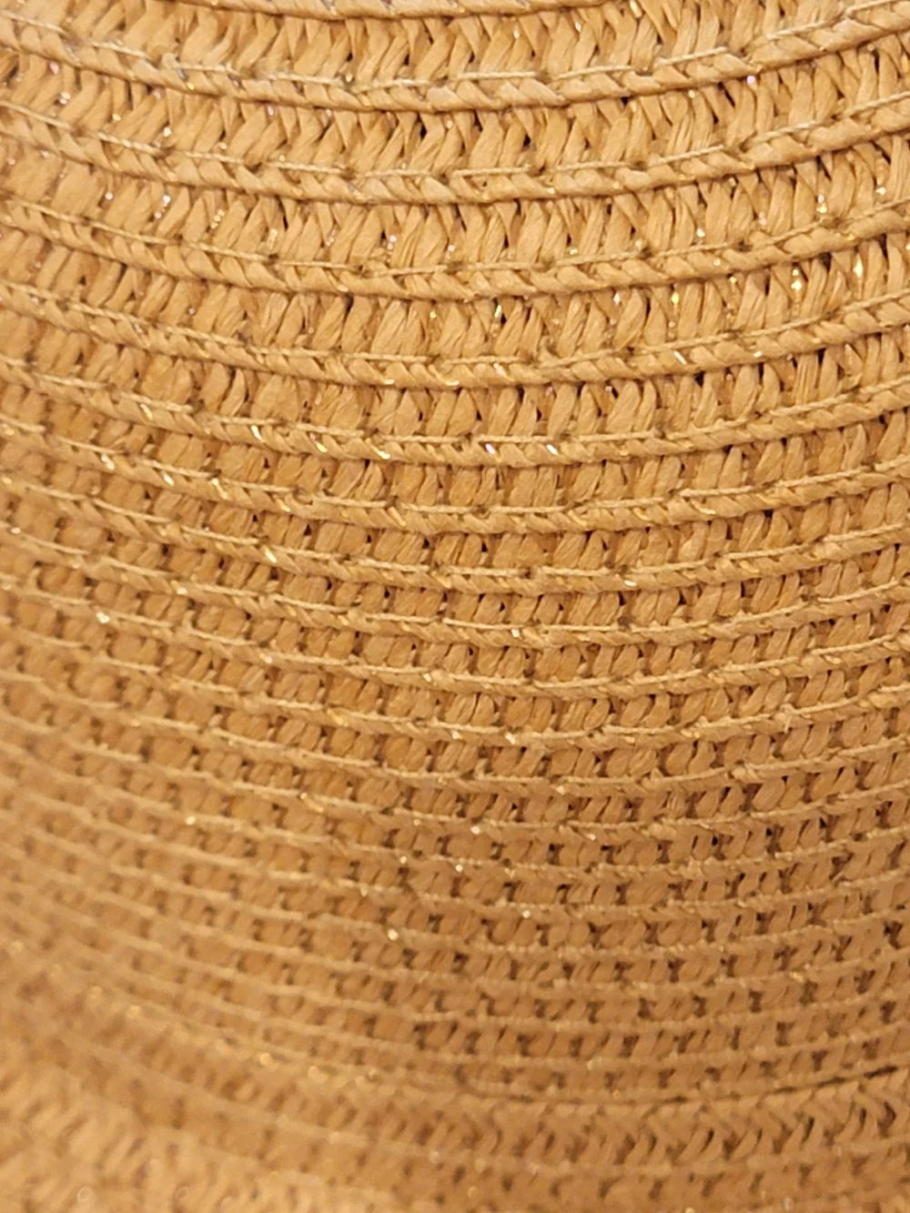 Magid Hats Chain Link Straw Floppy Sun Hat Wide Brim Vacation Beach Resort OS